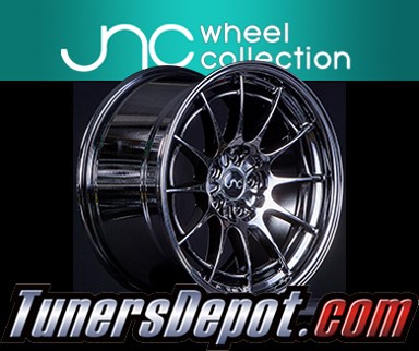 Jnc Wheels Jnc Black Chrome Rim X X Inch Single