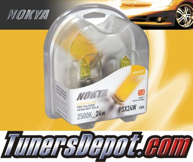 NOKYA® Arctic Yellow Bulbs - Universal 2504 (24W)