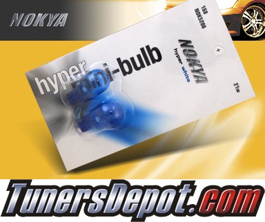 NOKYA® Hyper White License Plate Bulbs - 2010 Chrysler PT Cruiser 