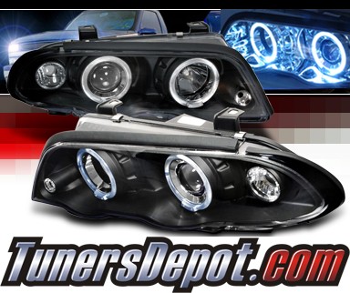 Bmw 323i halo headlights #4