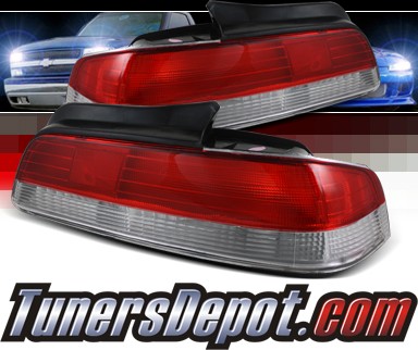 Honda prelude clear tail lights #4