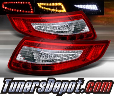 Tail lights inc of cars