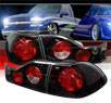 Sonar® Altezza Tail Lights (Black) - 98-00 Honda Accord 4dr