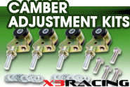 X3 Products® - Camber Adjustment Kits