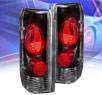 KS® Altezza Tail Lights (Black) (Gen 2) - 89-96 Ford F-150 F150