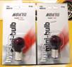 NOKYA® Hyper Red Parking Light Bulbs - 2010 Pontiac Vibe 