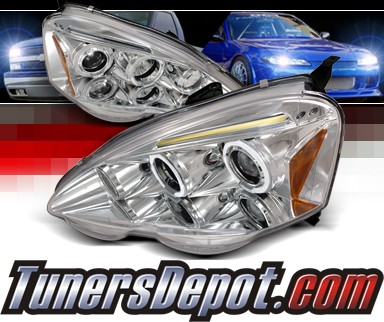 TM Halo LED Projector Headlights 9401 Acura RSX