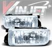WINJET® OEM Style Fog Light Kit (Clear) - 96-99 BMW 328ic Convertible E36 3 Series (OEM Replacement Only)