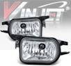 WINJET® OEM Style Fog Light Kit (Clear) - 01-05 Mercedes Benz C240 W203 C Class (OEM Replacement Only)
