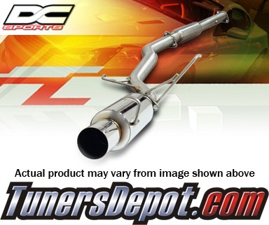DC Sports® Stainless Steel Cat-Back Exhaust System - 02-05 Honda Civic Si