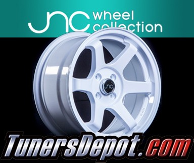 JNC Wheels - 15 JNC007 White Rim - 4x100 - 15x8 Inch 18515167686