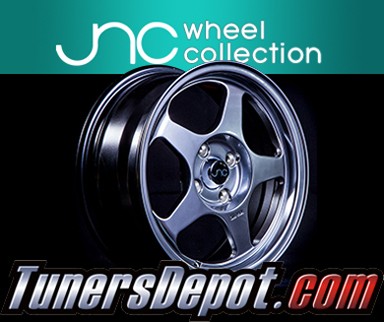 JNC Wheels - 15&quto; JNC018 Hyper Black Rim - 4x100 - 15x6.5 inch (1 Single Wheel Only)