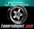 JNC Wheels - 16&quto; JNC010 Platinum Gold Rivet Rim - 4x100/4x114.4 - 16x9 inch (1 Single Wheel Only)