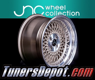 JNC Wheels - 16&quto; JNC031 Light Bronze Machined Lip Rim - 4x100 - 16x9 inch (1 Single Wheel Only)
