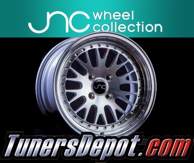 JNC Wheels - 17&quto; JNC001 Silver Machined Face Rim - 5x100/5x114.3 - 17x8 inch (1 Single Wheel Only)