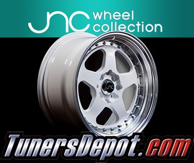 JNC Wheels - 17 JNC010 White Machined Lip Rim - 4x100/4x114.3 - 17x9 ...