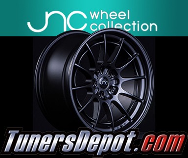 JNC Wheels - 18 JNC033 Matte Black Rim - 5x114.3 - 18x8.5 Inch 1 Single ...