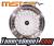 MST Wheels MT13 (Set of 4) - Universal 17x8.5 White w/Machined Lip Gold Rivets (5x100/5x114.3, ET+35)