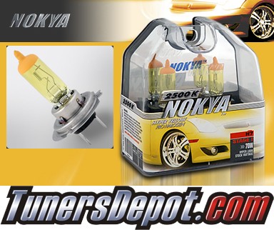 NOKYA® Arctic Yellow Headlight Bulbs (High Beam) - 1997 Mercedes S600 2 Door (H7)