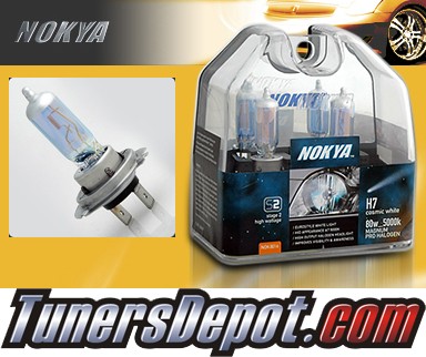 NOKYA® Cosmic White Headlight Bulbs (High Beam) - 2007 Mercedes C280 w/ HID (H7)