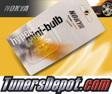 NOKYA® JDM Yellow Front Sidemarker Light Bulbs - 2009 Audi Q7 