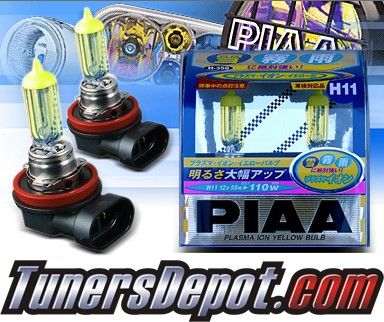 PIAA® Plasma Yellow Headlight Bulbs (High Beam) - 2011 Mercedes Benz CL65 C216 (H11)