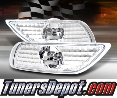 Ford focus clear bumper lights #4